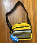 Cookies Smell Proof Small Crossbody Bag Yellow/Black Zip, Adjustable Strap — photo 1