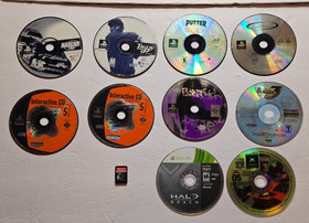 Video Game Lot & Accessories GameCube Wii Dreamcast Xbox Switch PS1 & More