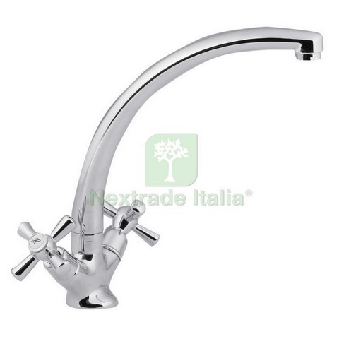 Miscelatore Cucina Serie Sofia Croce Cromo 25412C - Monoforo Lavello