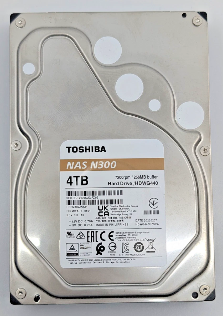 Toshiba 4TB Internal Hard Disk Drives for sale | eBay
