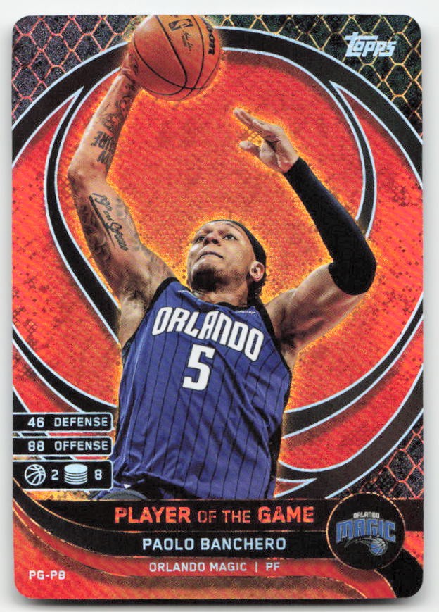 2025-26 Topps Match Attax #PG-PB Paolo Banchero Player of the Game
