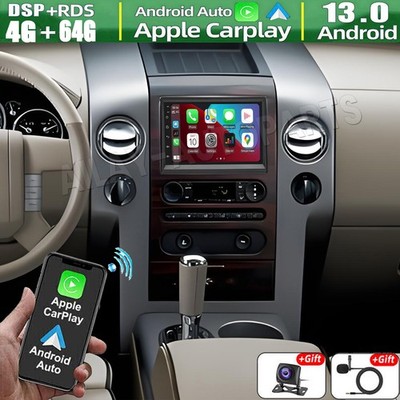 4+64GB CarPlay For Lincoln Mark LT 2006-2008 Car Radio Stereo Android 13 GPS Nav