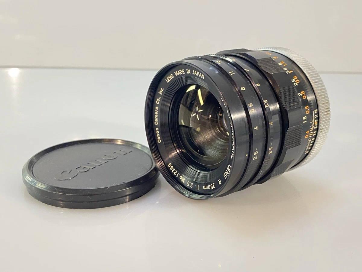 Canon 35mm f/2.5 Camera Lenses for sale - eBay