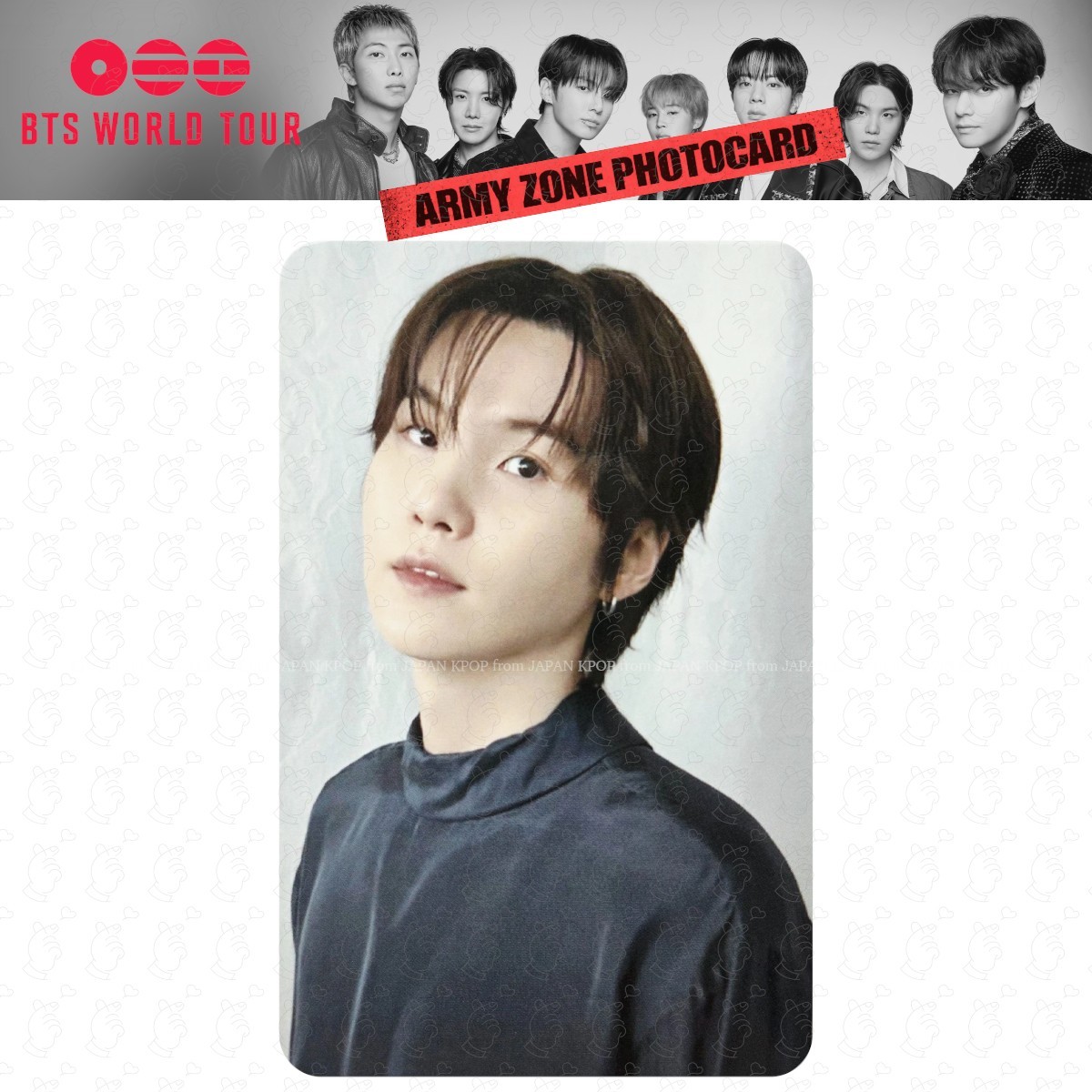Pre BTS ARIRANG in Goyang Tokyo Army Zone Official Photocard VIP