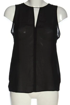 MANGO Shirt basique Dames Haut T EU 36 noir style décontracté - Photo 1/4