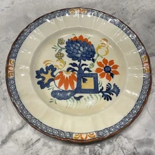 Mason’s Ironstone Dinner Plate 10.25” Jardiniere-Imari Style Pattern