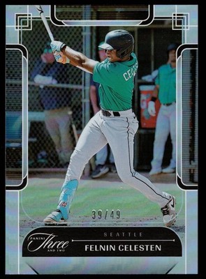 Felnin Celesten 2024 Panini Three and Two Holo Silver /49 #52 (RC) FREE SHIPPING