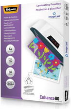 Laminating Pouches A4, Gloss Finish - 100 Sheets - 160 Micron (2 X 80 Micron) Cl