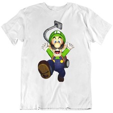 Luigi's Mansion Retro Vintage Mario Video Game Super Mario N64 v2 T Shir