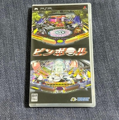 Pinball PlayStation Portable Used Tested Japanese ver with Case
