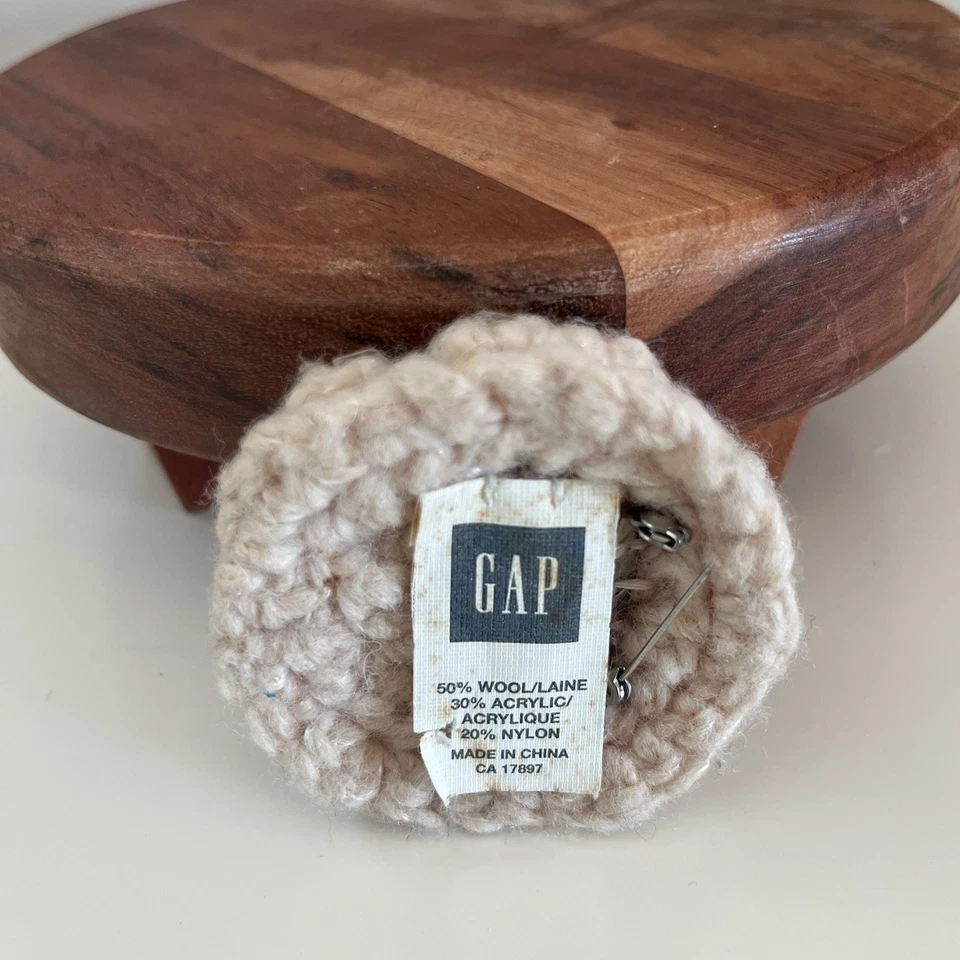 Lote de 3 broches flor ganchillo lentejuelas Y2K GAP pin roseta coqueta McBling Foto 4 de 4