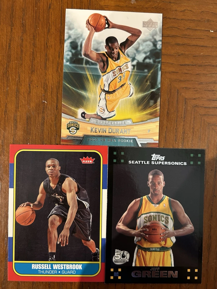 Basketball Jeff Green Rookie 2007-08 Season Sports Trading Cards