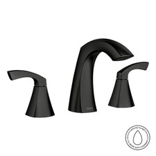 MOEN 84517BL Findlay 8 in. Widespread 2-Handle Bathroom Faucet in Matte Black