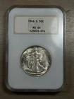 1946 S Walking Liberty Half Dollar NGC Fatty Gold Embossed MS 64