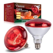 250W Chicken Heat Lamp Bulbs, PAR38 Heat Lamp for Chicks, Infrared Reflector ...