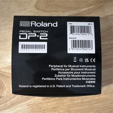 Roland DP-2 Sustain/Damper Pedal Switch for Piano, Black
