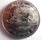 1976 CANADA DOLLAR - AU/UNC PROOF LIKE Coin - Lot B13
