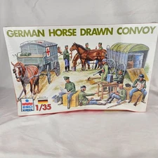 ESCI German Horse Drawn Convoy 1/35 Scale Plastic Model Kit