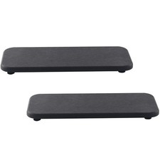 NiuYichee 2pk Diatomite Water Absorbing Stone Tray Kitchen Bath Soap Dish