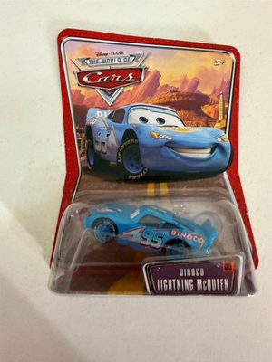 #ad Disney Pixar The World of Cars Dinoco Lightning McQueen G24 $18.98