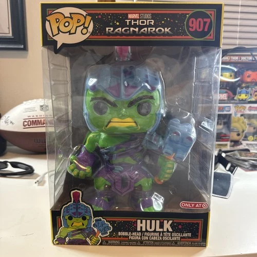 Funko Pop Hulk Target Exclusive Blacklight Thor Ragnarok Marvel #907