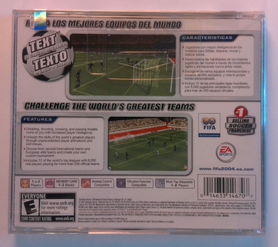 FIFA Soccer 2004 (Sony PlayStation 1, 2003) New 14633146707| eBay