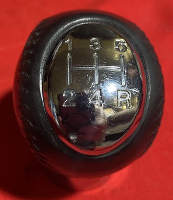 2004 2005 2006 Mazda 6 5-Speed Manual Shifter Shift Knob Leather Black OEM Stock