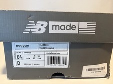 New Balance 992 Made in USA Multicolor Colorblock Low Top Sneakers M992MC 2020