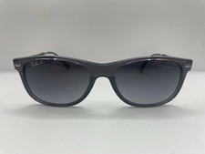 Ray-Ban RB 4318 606/T3 Lightray 55-18-140 Gray Polarized Sunglasses Used