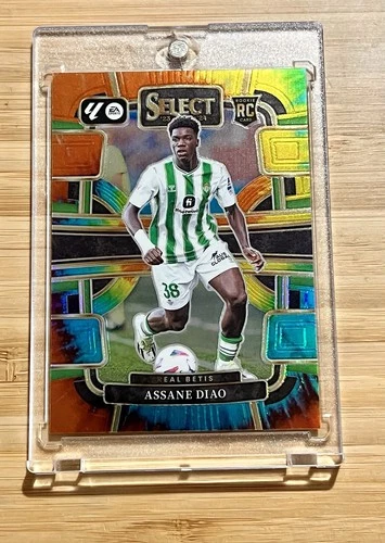 2023-24 Panini Select La Liga Terrace Assane Diao #64 Rookie RC /30 Tie-dye
