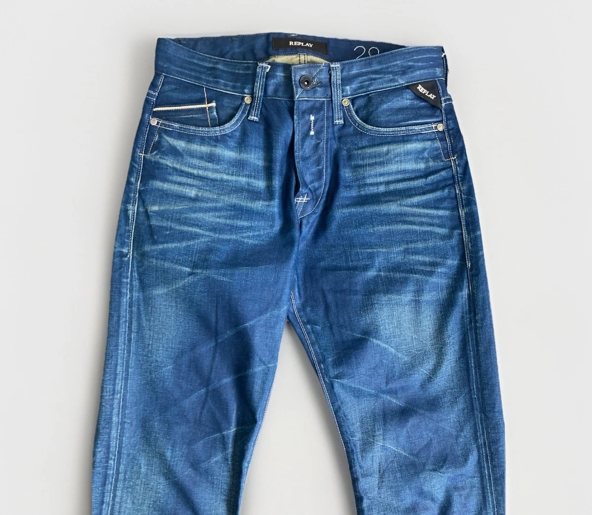 Waxed Denim in Men