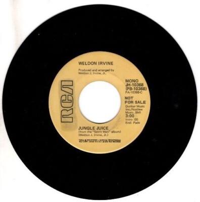 Weldon Irvine - Jungle Juice (Mono) / Jungle Juice (Stereo) 7