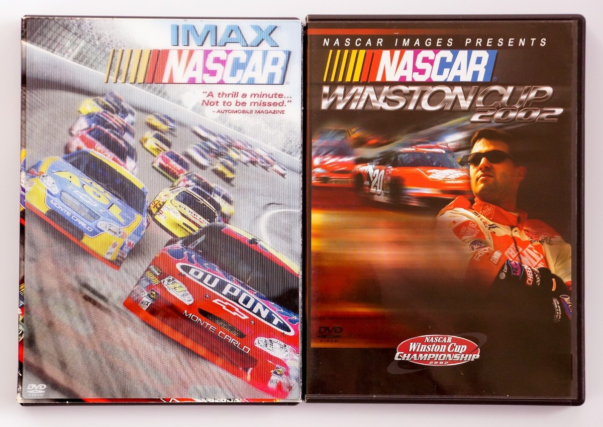 Imax Nascar & Nascar Winston Cup Championship 2002 DVD Lot, Road
