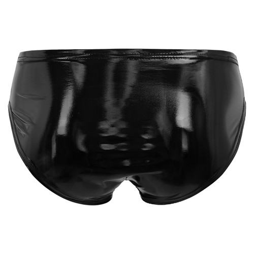 Calzoncillos para hombre cintura elástica bragas aspecto húmedo ropa interior transpirable pantalones cortos suaves - Imagen 24 de 106