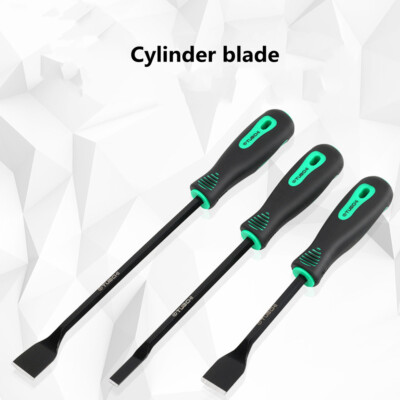 Gasket Scraper Set – 3-Piece Chrome Vanadium Steel Scraper Tool With Non-Slip Handle, For Removing Badges, Decals & Gaskets