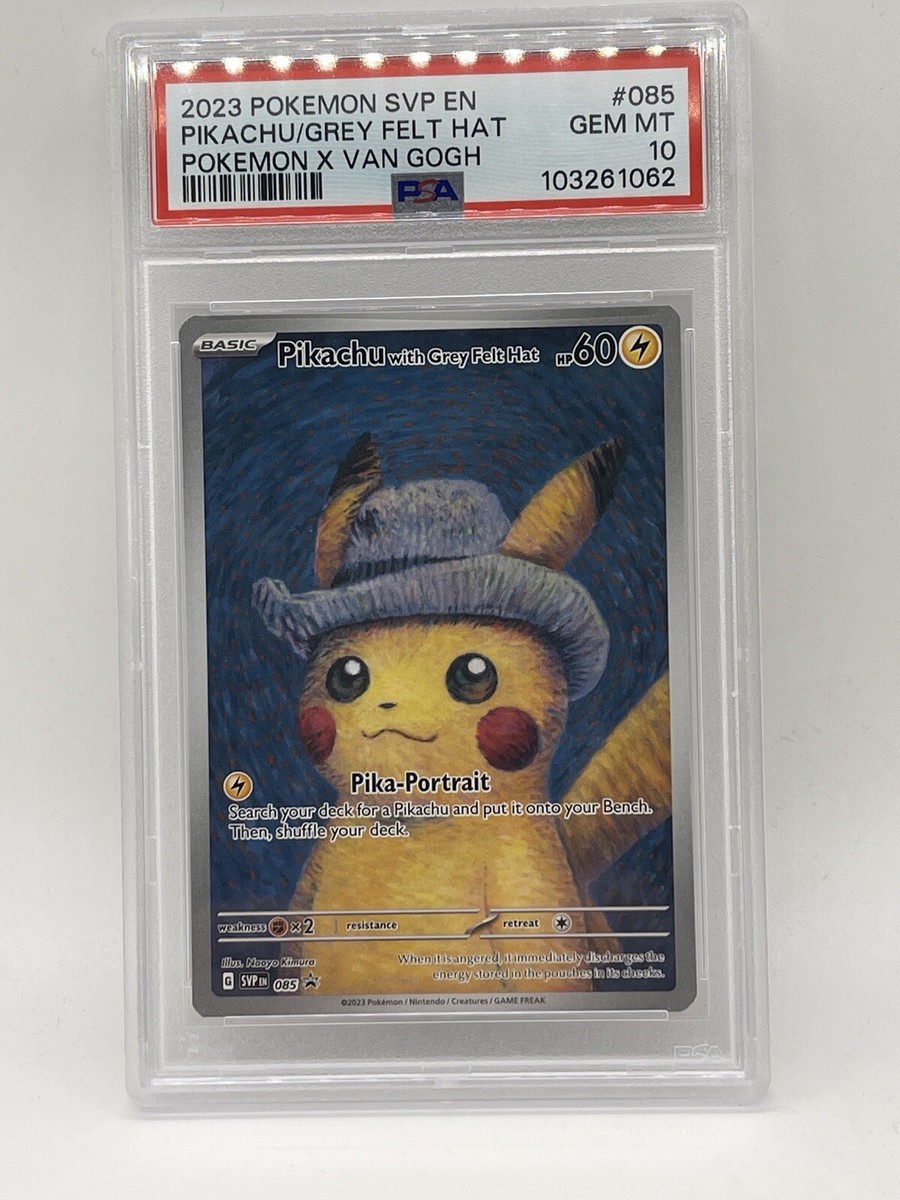 Pikachu with Grey Felt Hat ゴッホピカチュウ ARS10】 Pikachu with Grey Felt Hat 《ゴッホピカチュウ