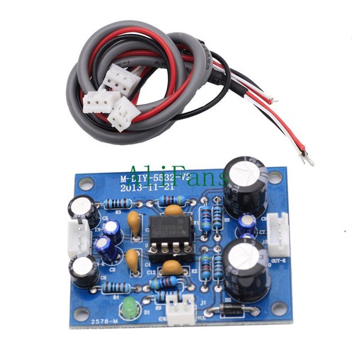 Carte Préamplificateur NE5532 OP-AMP HIFI - Pour Amplification Signal Bluetooth Ou Audio