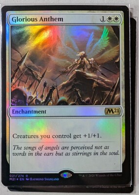 MTG | Glorious Anthem | NM | EN | M21 021 | FOIL