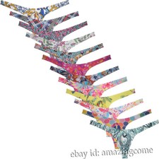 Bikini uomo perizoma intimo vita bassa rigonfiamento perizoma costume da bagno hipster palestra schiena a T