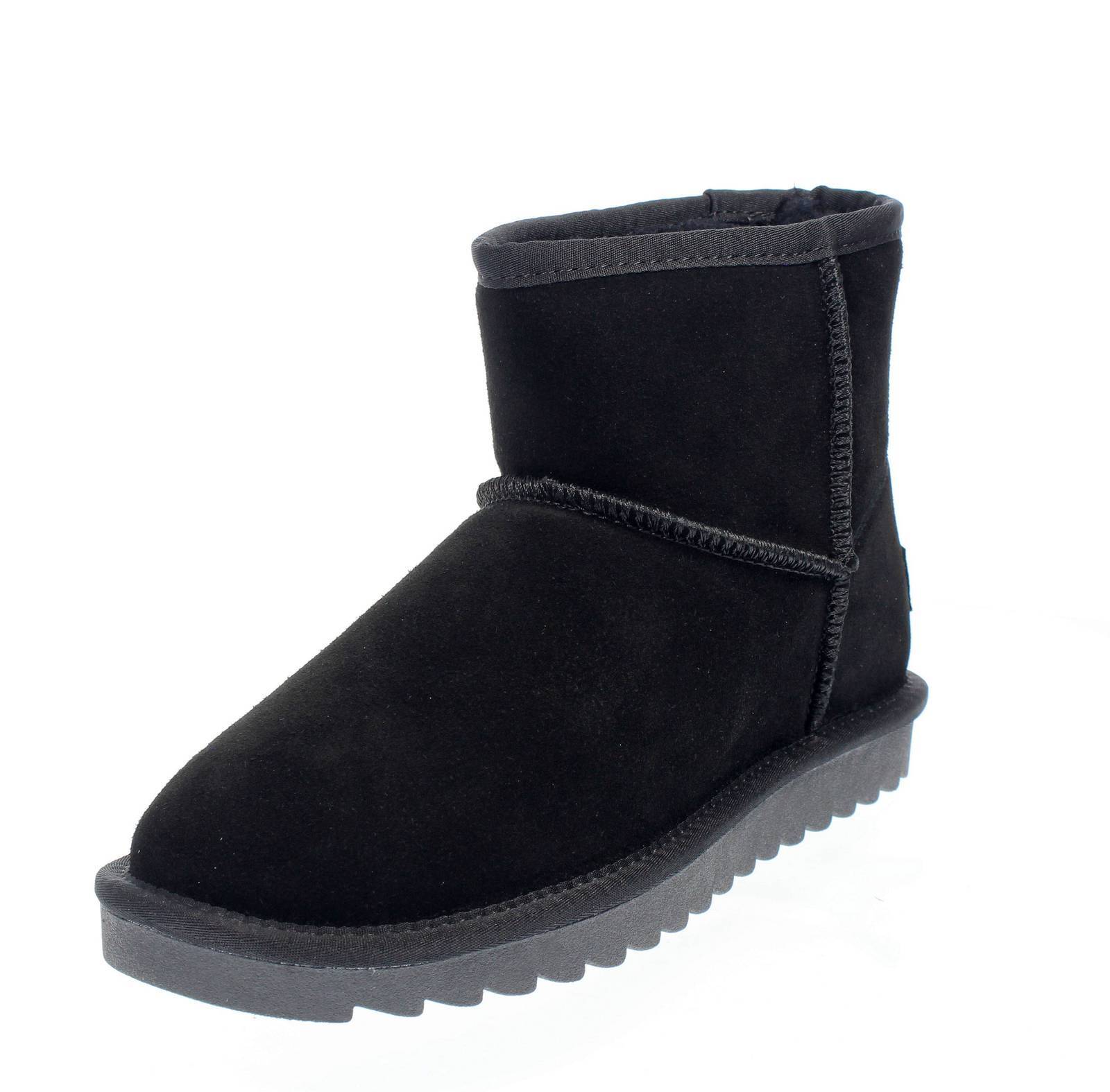 Colors Of California Ugg Boot - Stivaletti In Suede Nero - Taglia 39 [9 US 26.4c