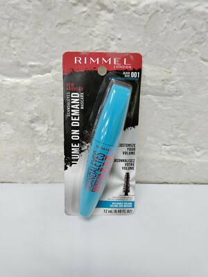 Rimmel London Scandaleyes Volume On Demand Waterproof Mascara Black 001