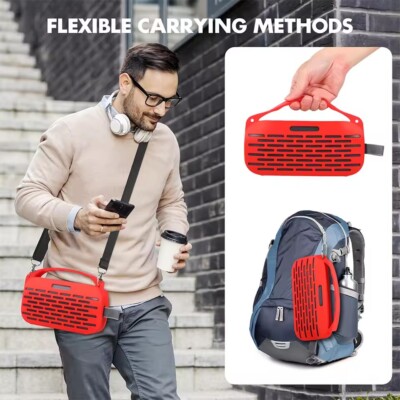 Silicone Case+shoulder Strap forBose SoundLink Flex 2 Bluetooth Wireless Speaker