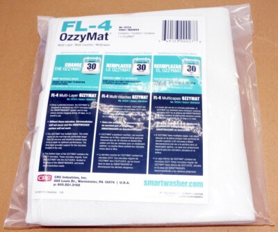 CRC 14124 SmartWasher FL-4 OzzyMat Multi-Layer Fluid Active Mat
