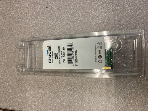 Crucial 2GB DDR3L 1600 SODIMM PC3-12800 1.35v - CT25664BF160B | eBay