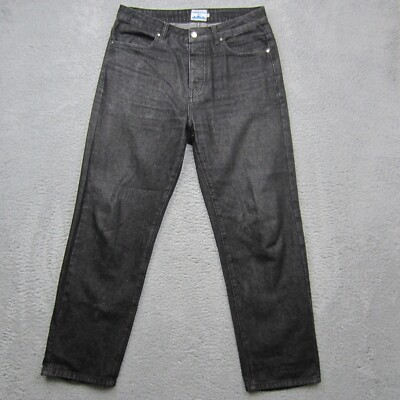 #ad VTG PowerHouse Jeans Mens 32 actual 36x30 Black Sanforized Union All 90s Pants $31.47