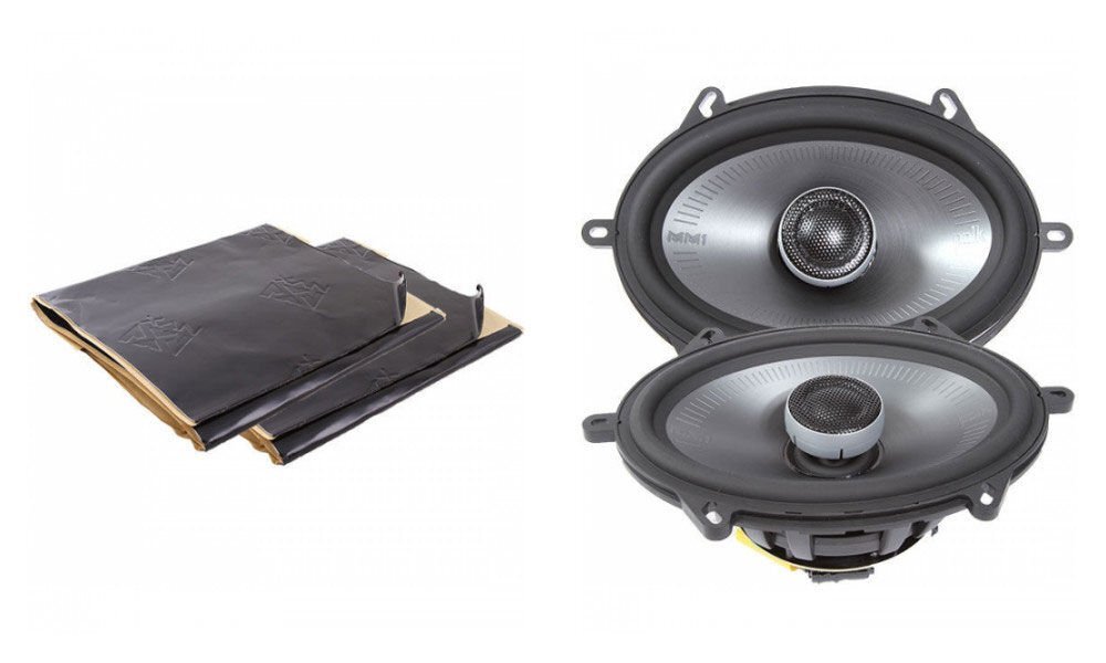 Polk Audio MM572 200 Вт 5 x 7 двухполосных коаксиальных динамиков с БЕСПЛАТНЫМ комплектом для гашения звука 2849000₽