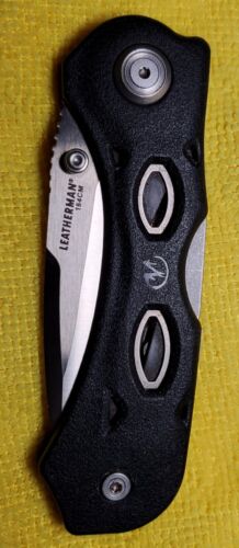 Leatherman 154cm blade Pocket Knife RARE Discontinued  - Afbeelding 1 van 6
