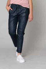 New Women's Lambskin Authentic Premium 100 Leather Pant Slim Fit Black