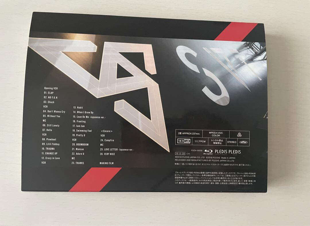 K-POP・アジア SEVENTEEN Japan ARENA Blu-ray SEVENTEEN Blu-ray Disc JAPAN ARENA TOUR 'SVT' Kpop Concert