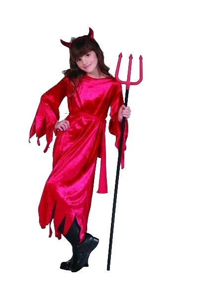 Devil Velvet Costumes for Girls